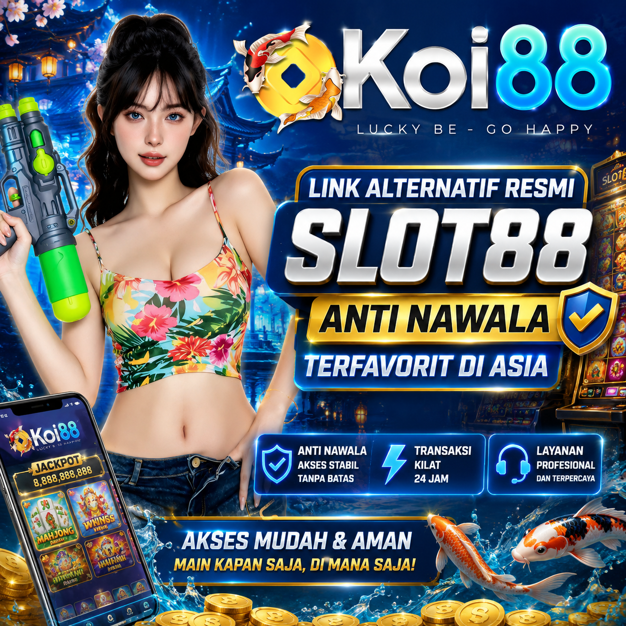 KOI88 Link Alternatif Resmi Slot88